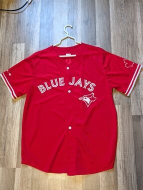 Toronto Blue Jays Red Russell Martin Baseball Jersey - Gameday Giveaway